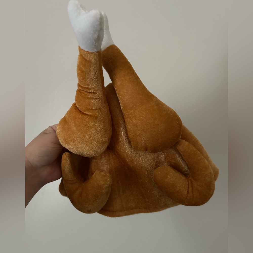 Plush Turkey Leg Hat